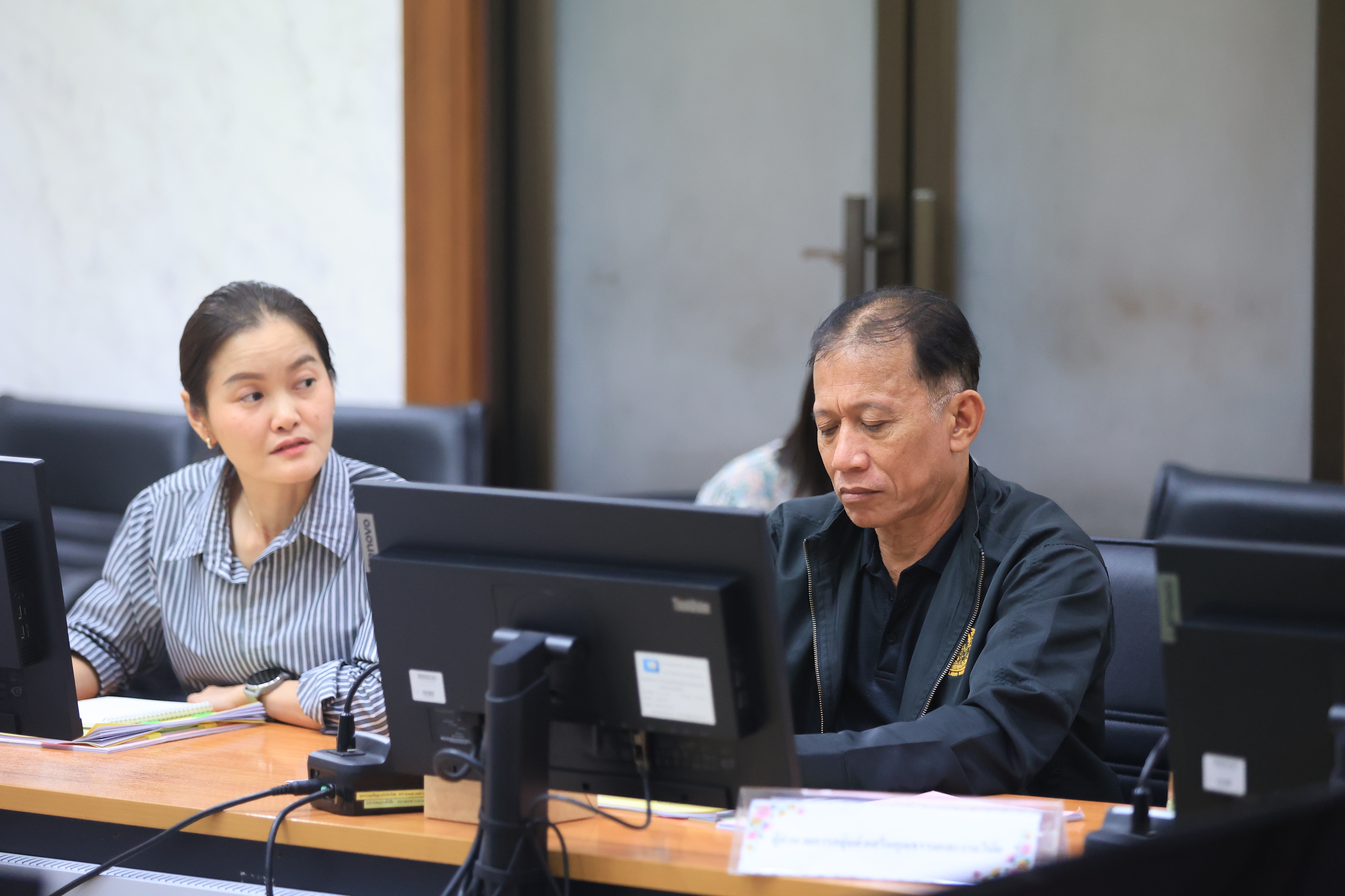 title - ส.ป.ก. ประชุมคณะกรรมการกลั่นกรองผลการประเมินประสิทธิภาพและประสิทธิผลการปฏิบัติงานของลูกจ้างประจำ ส.ป.ก. ส่วนกลาง